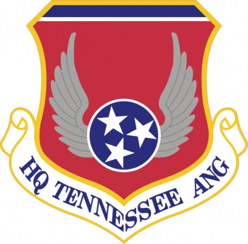 Coat of arms (crest) of the Tennessee Air National Guard, US