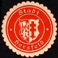 Wappen von Bad Hersfeld / Arms of Bad Hersfeld