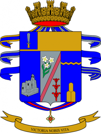 Coat of arms (crest) of 12th Bersaglieri Regiment, Italian Army