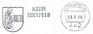 Wappen von Coesfeld (kreis)/Coat of arms (crest) of Coesfeld (kreis)