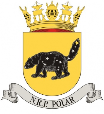 Coat of arms (crest) of the Sail Training Ship NRP Polar, Portuguese Navy