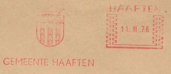 Wapen van Haaften/Coat of arms (crest) of Haaften