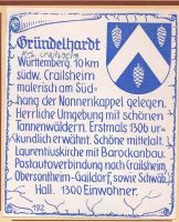 Wappen von Gründelhardt/Arms (crest) of Gründelhardt