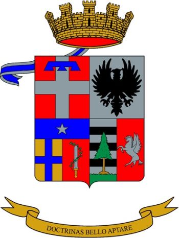 Coat of arms (crest) of the Infantry and Cavalry Application School, Italian Army