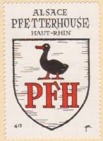 Blason de Pfetterhouse/Arms (crest) of Pfetterhouse