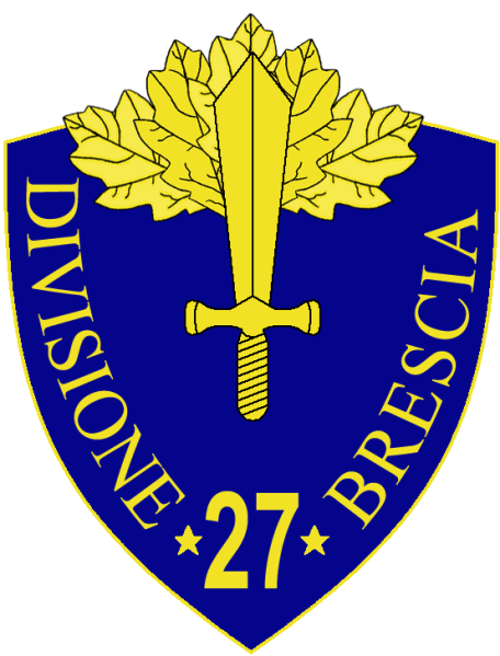 File:27th Infantry Division Brescia, Italian Army.png