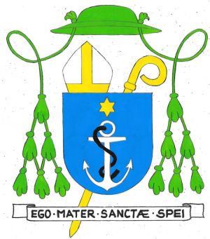 Arms (crest) of Peter Bourgade
