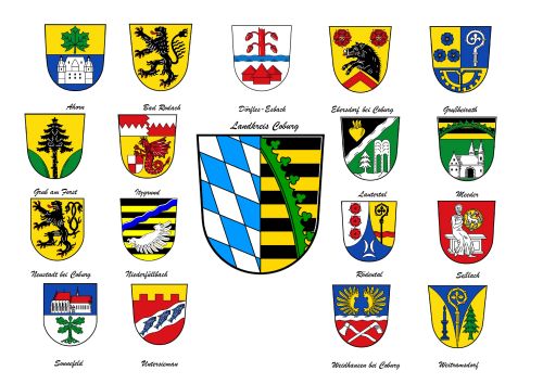 Arms in the Coburg District