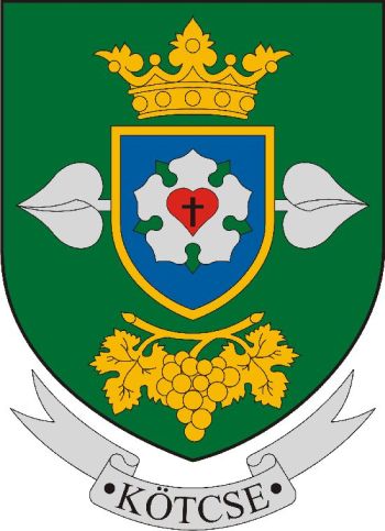 Arms (crest) of Kötcse