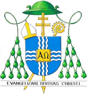 Arms (crest) of Bernardus Johannes Alfrink