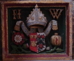 Arms (crest) of Nicholas West