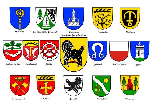 Arms in the Freudenstadt District