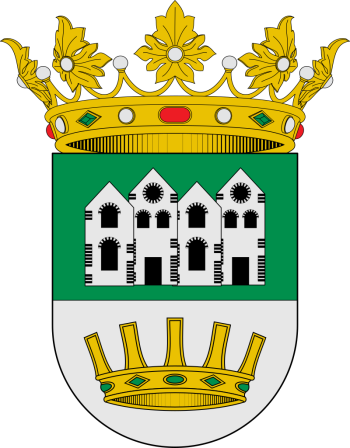 Escudo de Villaneuva de Viver/Arms (crest) of Villaneuva de Viver
