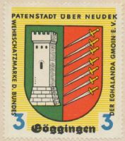 Wappen von Göggingen /Arms (crest) of Göggingen