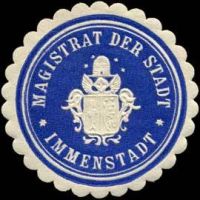 Wappen von Immenstadt im Allgäu/Arms of Immenstadt im Allgäu