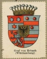 Wappen Graf von Erbach nr. 740 Graf von Erbach