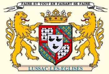 Blason de Lussac-les-Églises/Coat of arms (crest) of {{PAGENAME