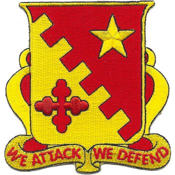 Coat of arms (crest) of the 457th Anti Aircraft Artillery Battalion, US Army