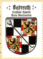 Wappen von Bayreuth /Arms (crest) of Bayreuth