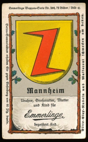 Coat of arms (crest) of Mannheim