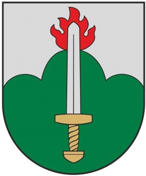 Arms (crest) of Rudamina (Lazdijai)