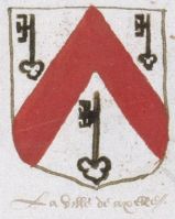 Wapen van Axel/Arms (crest) of Axel
