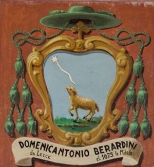 Arms (crest) of Domenico Antonio Bernardini