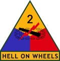 2nd Armored Division Hell on Wheels, US Army.png