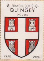 Blason de Quingey/Arms (crest) of Quingey