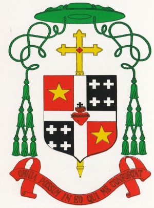 Arms (crest) of Charles La Rocque