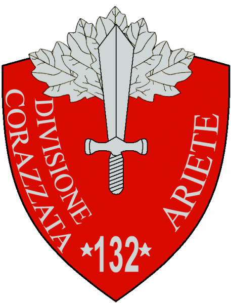 File:132nd Armoured Division Ariete, Italian Army.png