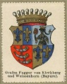Wappen Grafen Fugger von Kirchberg und Weissenhorn nr. 698 Grafen Fugger von Kirchberg und Weissenhorn