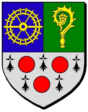Blason de Moulins-sur-Ouanne/Coat of arms (crest) of {{PAGENAME