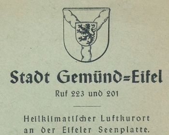 Wappen von Gemünd/Coat of arms (crest) of Gemünd