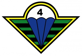 Coat of arms (crest) of the 4th Rapid Delopyment Brigade Obrany národa, Czech Army
