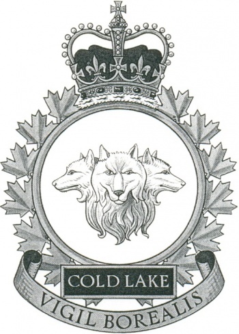 Coat of arms (crest) of the Canadian Forces Base Cold Lake, Canada