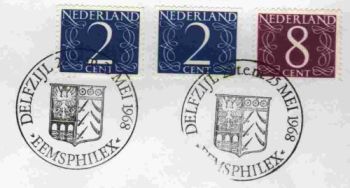 Wapen van Delfzijl/Coat of arms (crest) of Delfzijl