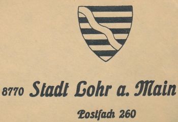 Wappen von Lohr am Main/Coat of arms (crest) of Lohr am Main
