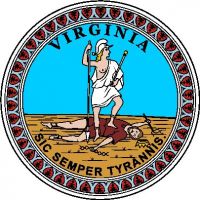 Arms (crest) of Virginia