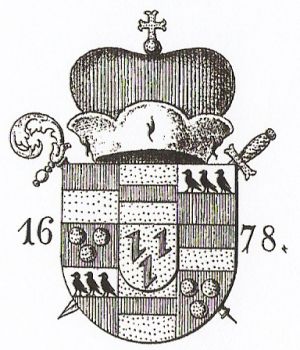Arms (crest) of Christoph Bernhard von Galen