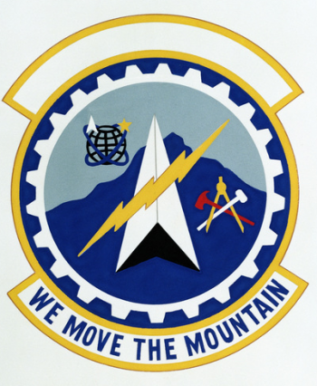 Coat of arms (crest) of the 1010th Civil Engineer Squadron, US Air Force