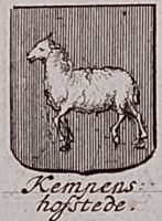 Wapen van Kempenshofstede/Arms (crest) of Kempenshofstede