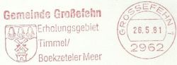 Wappen von Grossefehn/Arms (crest) of Grossefehn