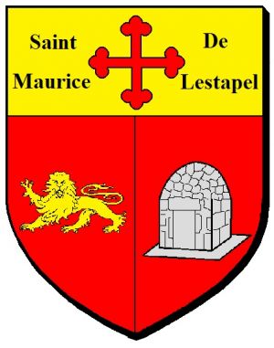 Blason de Saint-Maurice-de-Lestapel