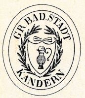 Siegel von Kandern/City seal of Kandern