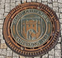 Wappen von Ochsenfurt/Arms (crest) of Ochsenfurt