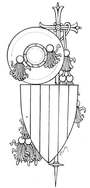 Arms (crest) of Louis d’Amboise