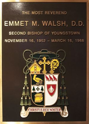 Arms (crest) of Emmet Michael Walsh
