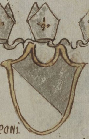 Arms (crest) of Orazio Capponi