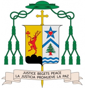 Arms (crest) of Gerald Frederick Kicanas